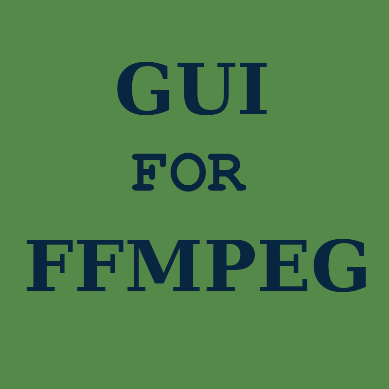 GUI for FFmpeg